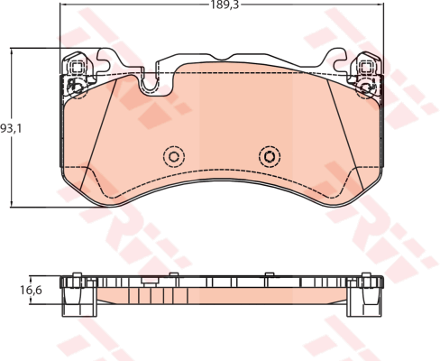 Гальмівні колодки, дискові QUICK BRAKE арт. GDB2220