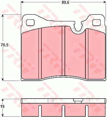 Тормозные колодки дисковые QUICK BRAKE арт. GDB261