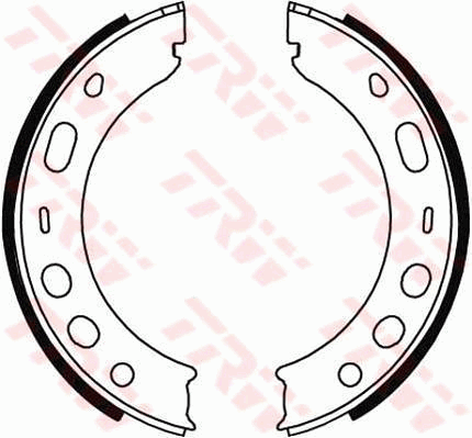 Колодки тормозные барабанные QUICK BRAKE арт. GS8706