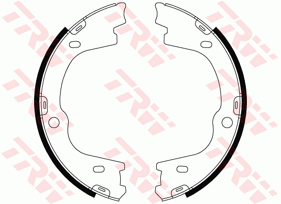 Колодки тормозные барабанные QUICK BRAKE арт. GS8803