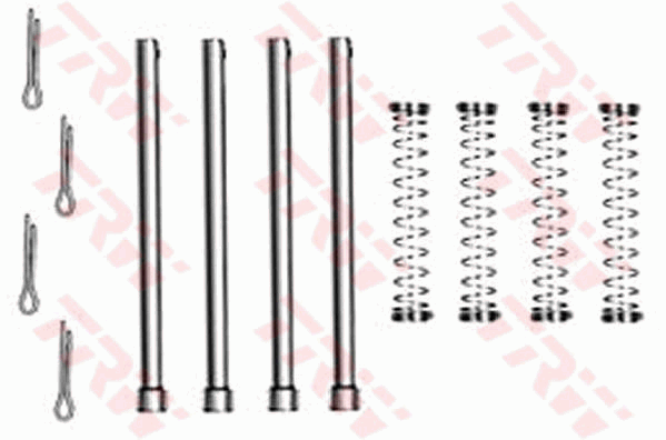 Монтажний компл.,гальм.колодки QUICK BRAKE арт. PFK316