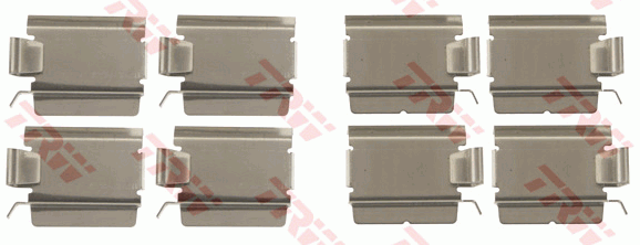 Ремкомплект тормозных колодок QUICK BRAKE арт. PFK656