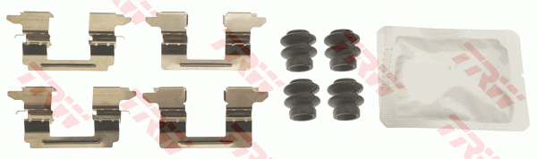 Монтажний компл.,гальм.колодки QUICK BRAKE арт. PFK673