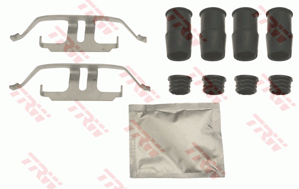 Монтажний компл.,гальм.колодки QUICK BRAKE арт. PFK707