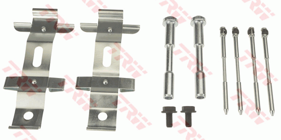Монтажний компл.,гальм.колодки QUICK BRAKE арт. PFK715