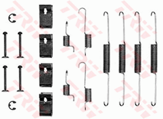 Монтажний комплект колодки QUICK BRAKE арт. SFK123