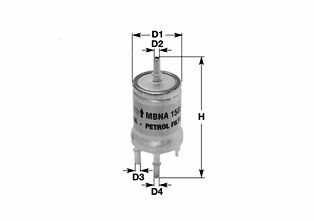 Топливный фильтр MANN-FILTER арт. MBNA1556