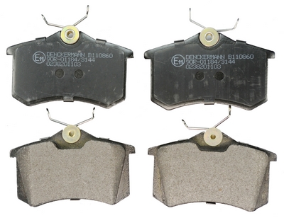 Тормозные колодки задние дисковые ZIMMERMANN арт. B110860