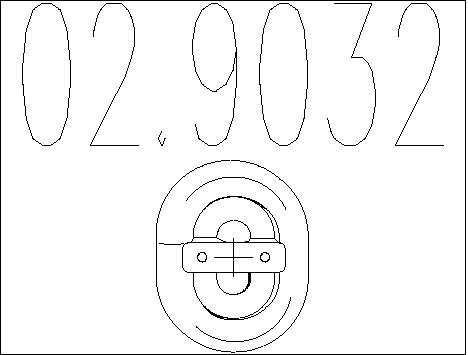 Гумовий елемент кріплення FEBI BILSTEIN арт. 02.9032