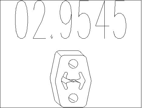 Буфер, глушитель MTS 02.9545