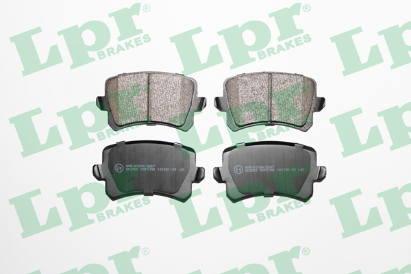 Тормозные колодки задние дисковые BREMBO арт. 05P1390