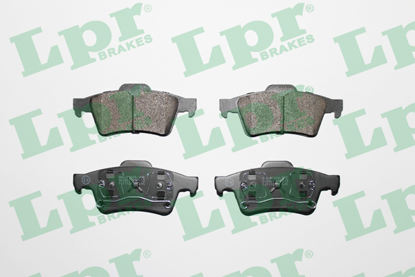Тормозные колодки задние дисковые EUROREPAR арт. 05P815