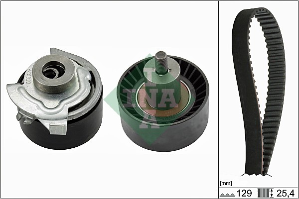 Комплект (ремінь+ролики) SKF арт. 530 0662 10