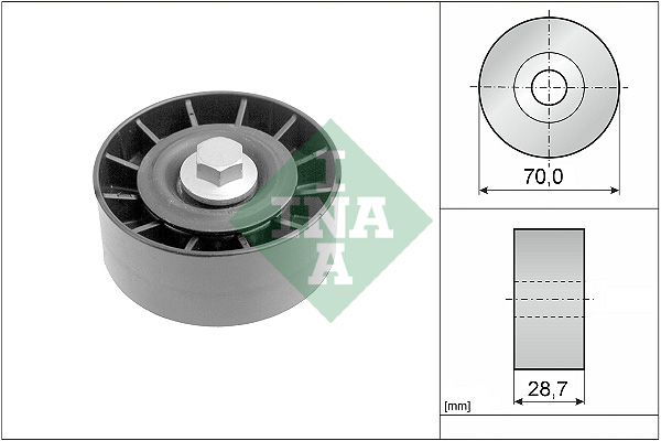 Ролик натяжителя DAYCO арт. 532 0254 10