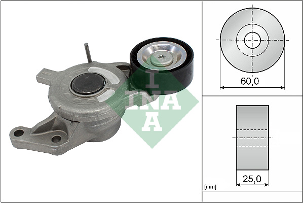 Натяжник ременя генератора Citroen Jumpy/Peugeot Expert 2.0HDi 16- GATES арт. 534 0657 10