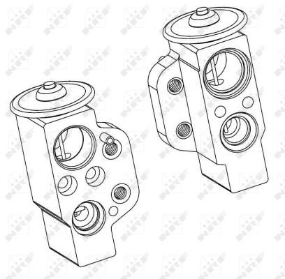 Клапан компрессора кондиционера AVA QUALITY COOLING арт. 38368