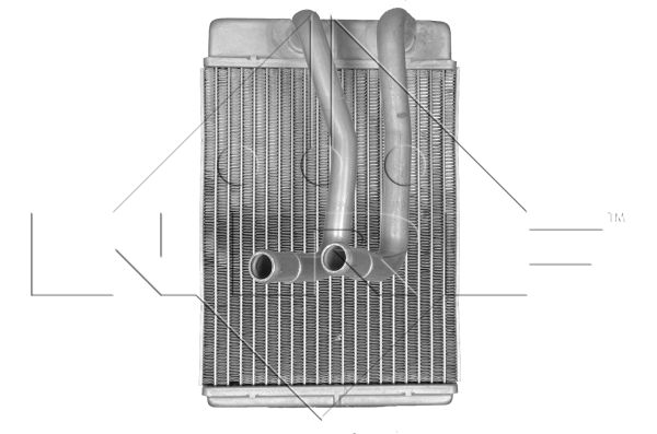 Радиатор печки THERMOTEC арт. 54356