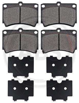 Тормозные колодки передние дисковые REMSA арт. 36726