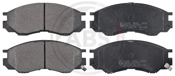 Колодки тормозные пер. L200/Strakar/L400/Space Gear 94-07 TRW арт. 36925