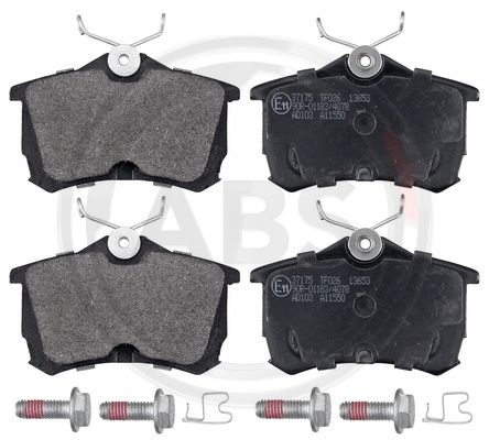 Гальмівні колодки зад. Honda Accord 98-08 (TRW) WOKING арт. 37175