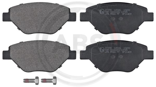 Тормозные колодки дисковые BOSCH арт. 37398
