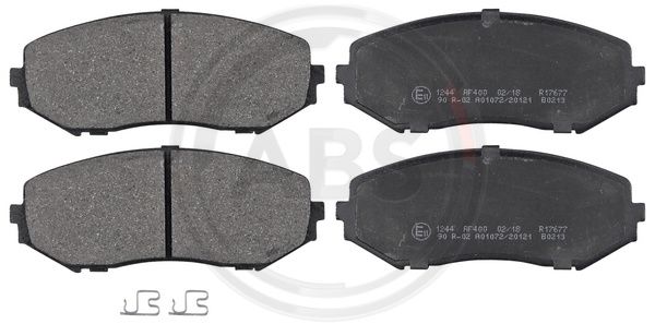 Тормозные колодки перед. Suzuki Grand Vitara 05-15 (tociko) BOSCH арт. 37531