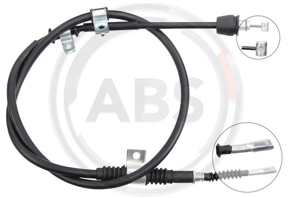 Трос ручного тормоза Cerato 04-09 JAPKO арт. K12090