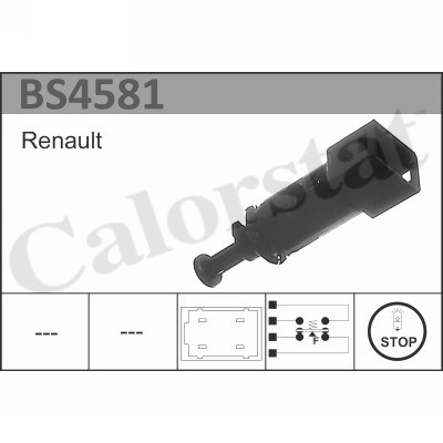 Выключатель фонаря сигнала торможения RENAULT арт. BS4581