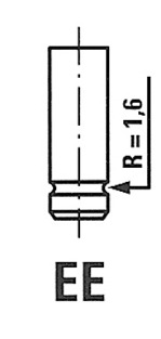 Впускной клапан  арт. R4758/SNT
