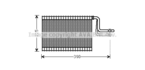 Випаровувач, кондиціонер AVA QUALITY COOLING BWV365