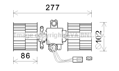 Вентилятор салона NISSENS арт. SA8022