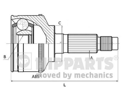 ШРУС MEYLE арт. J2821145