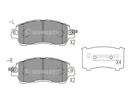 Тормозные колодки дисковые BREMBO арт. N3603078