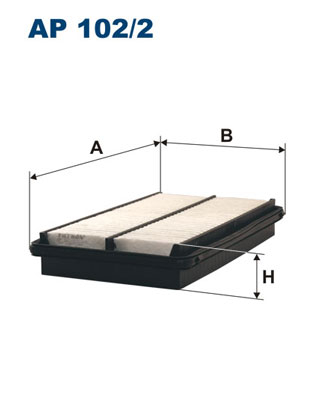 Воздушный фильтр UFI арт. AP102/2