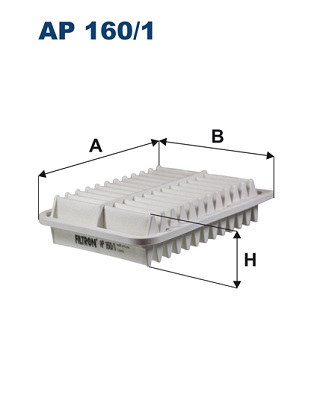 Фільтр повітря MANN-FILTER арт. AP1601