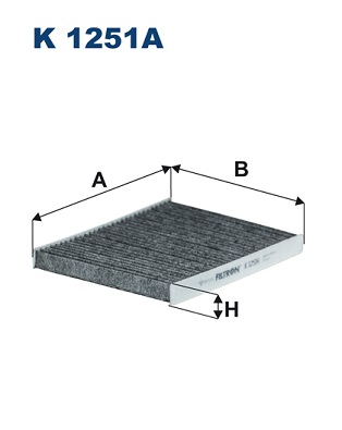 Фільтр салону JC PREMIUM арт. K1251A