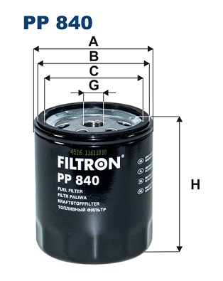 Топливный фильтр MFILTER арт. PP840