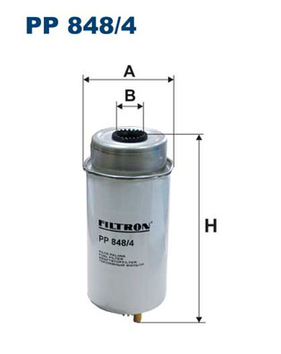 Фільтр палива WIX FILTERS арт. PP8484