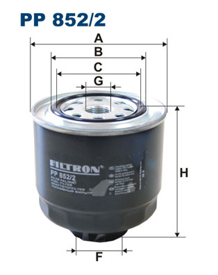 Топливный фильтр KNECHT арт. PP8522