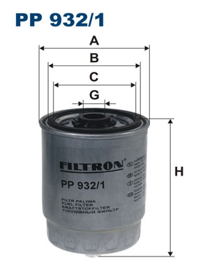 Топливный фильтр MANN-FILTER арт. PP9321
