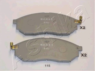 Тормозные колодки дисковые ICER арт. 50-01-115
