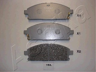 Тормозные колодки дисковые WOKING арт. 50-01-154