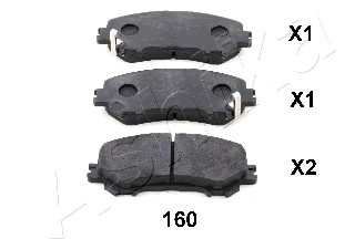 Тормозные колодки передние дисковые NISSAN арт. 50-01-160