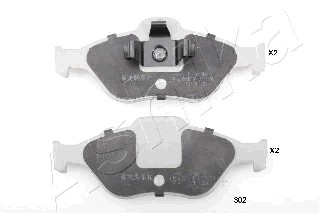 Тормозные колодки передние дисковые REMSA арт. 50-03-302