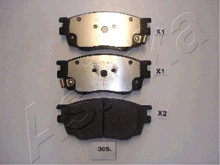 Тормозные колодки передние дисковые JAPKO арт. 50-03-305
