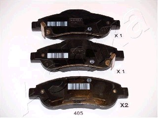 Тормозные колодки передние дисковые CHAMPION арт. 50-04-405