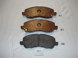 Тормозные колодки передние дисковые BREMBO арт. 50-05-501