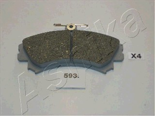 Тормозные колодки дисковые FERODO арт. 50-05-593