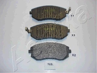 Тормозные колодки передние дисковые FERODO арт. 50-07-706