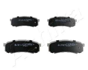 Тормозные колодки задние дисковые KAVO PARTS арт. 51-02-210